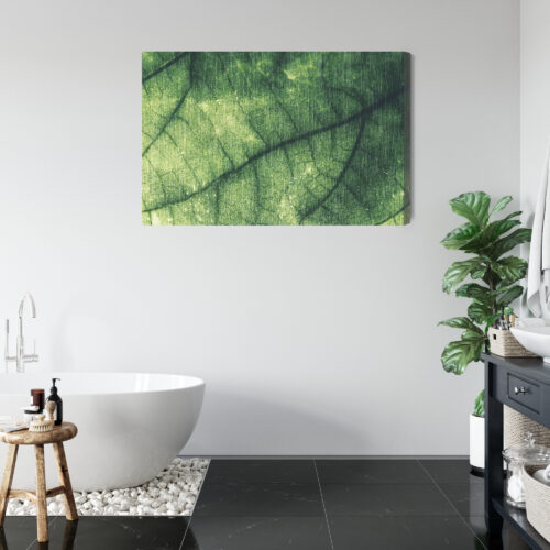 Obraz na płótnie Natura liść makro Premium Canvas - obrazek 5