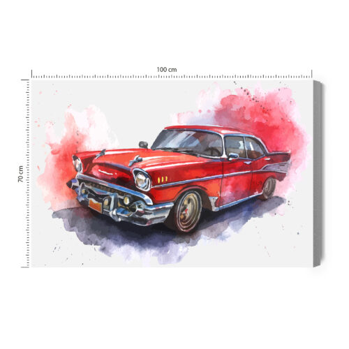 Obraz na płótnie Motoryzacja Klasyczny samochód Premium Canvas