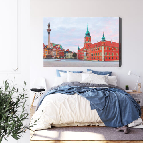 Obraz na płótnie Warszawa Architektura Premium Canvas - obrazek 3