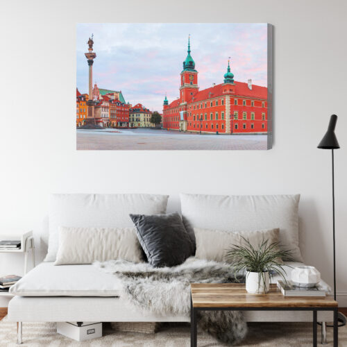 Obraz na płótnie Warszawa Architektura Premium Canvas - obrazek 4