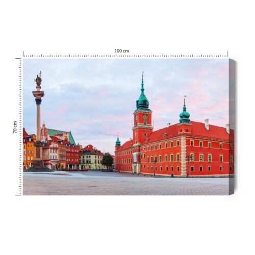 Obraz na płótnie Warszawa Architektura Premium Canvas