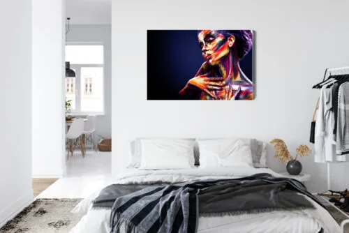 Obraz na płótnie Portret Sztuka ciała Premium Canvas - obrazek 7