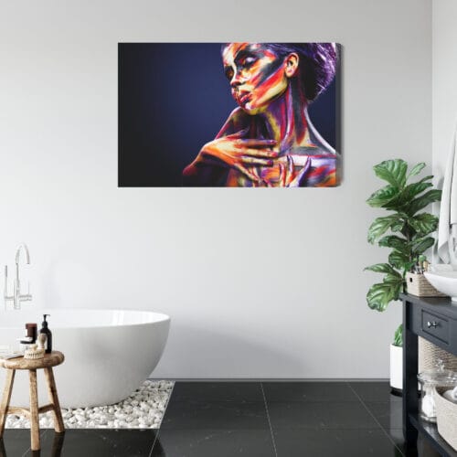 Obraz na płótnie Portret Sztuka ciała Premium Canvas - obrazek 5