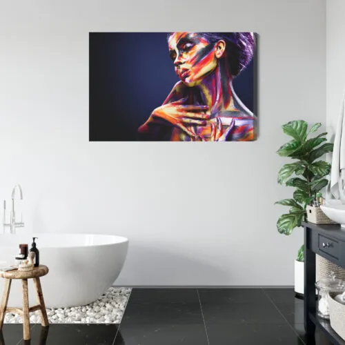 Obraz na płótnie Portret Sztuka ciała Premium Canvas - obrazek 5