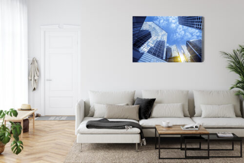 Obraz na płótnie Architektura Nowoczesne wieżowce Premium Canvas - obrazek 6
