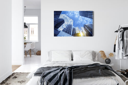 Obraz na płótnie Architektura Nowoczesne wieżowce Premium Canvas - obrazek 7
