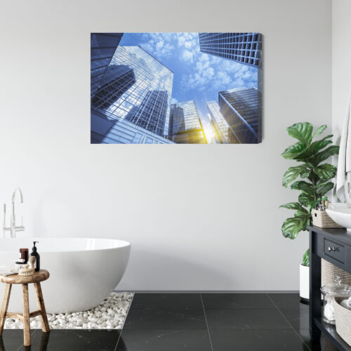 Obraz na płótnie Architektura Nowoczesne wieżowce Premium Canvas - obrazek 5