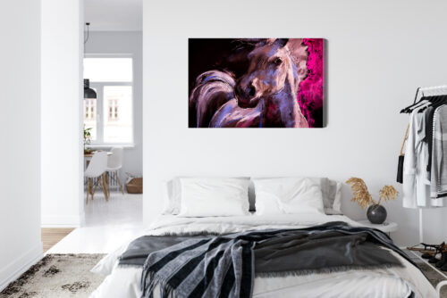 Obraz na płótnie Zwierzęta Koń artystyczny Premium Canvas - obrazek 7