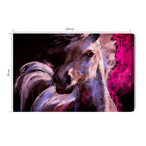 Obraz na płótnie Zwierzęta Koń artystyczny Premium Canvas
