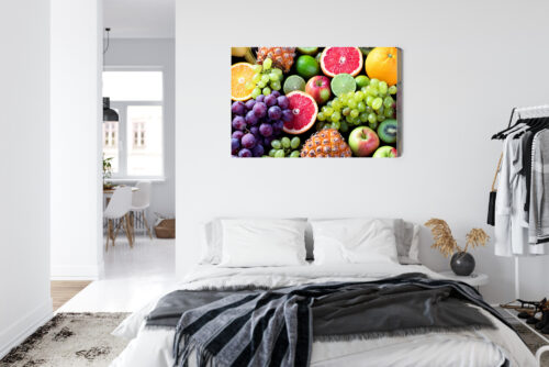 Obraz na płótnie Fotografia Kolorowe owoce Premium Canvas - obrazek 7