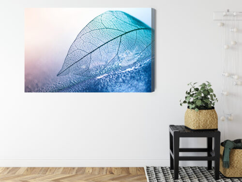 Obraz na płótnie Natura Prześwitujący liść Premium Canvas - obrazek 8