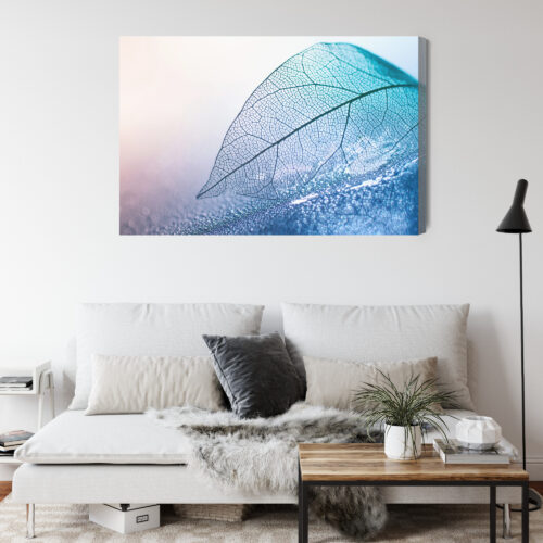 Obraz na płótnie Natura Prześwitujący liść Premium Canvas - obrazek 4