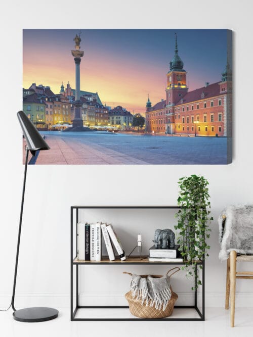 Obraz na płótnie Miasto Warszawa Stare Miasto Premium Canvas - obrazek 9