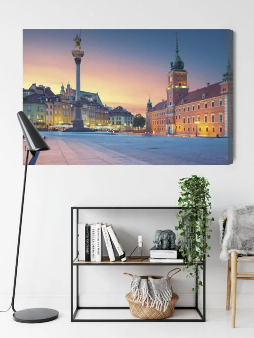 Obraz na płótnie Miasto Warszawa Stare Miasto Premium Canvas - obrazek 9