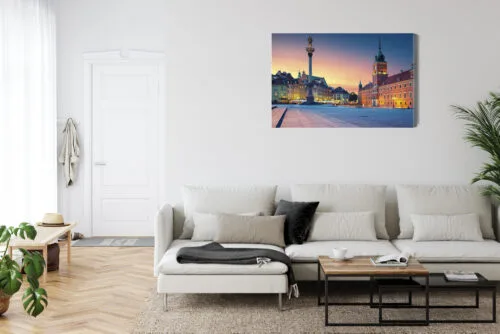 Obraz na płótnie Miasto Warszawa Stare Miasto Premium Canvas - obrazek 6