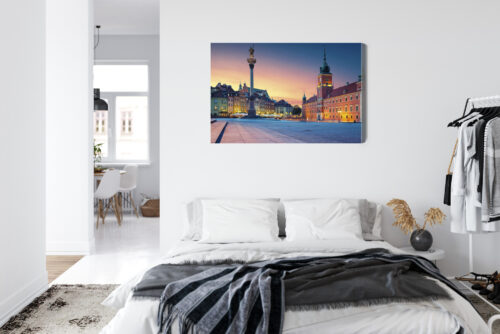 Obraz na płótnie Miasto Warszawa Stare Miasto Premium Canvas - obrazek 7