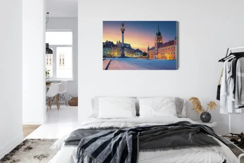 Obraz na płótnie Miasto Warszawa Stare Miasto Premium Canvas - obrazek 7