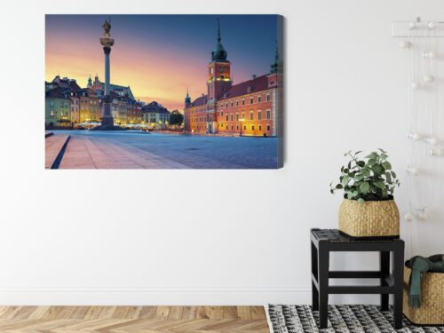 Obraz na płótnie Miasto Warszawa Stare Miasto Premium Canvas - obrazek 8