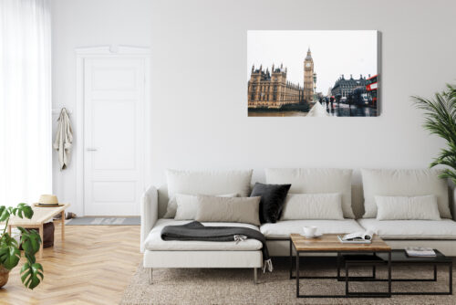 Obraz na płótnie Miasto Londyn Big Ben Premium Canvas - obrazek 6