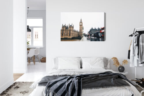 Obraz na płótnie Miasto Londyn Big Ben Premium Canvas - obrazek 7