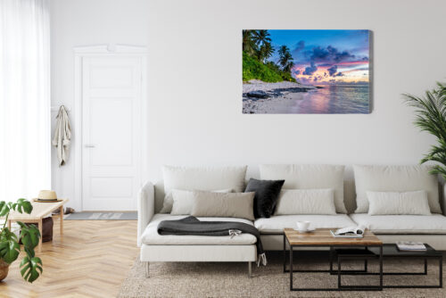 Obraz na płótnie Natura Tropikalna plaża Premium Canvas - obrazek 6