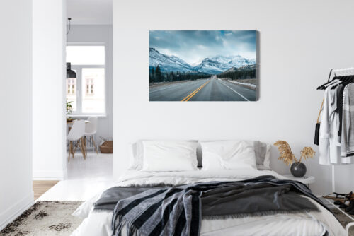 Obraz na płótnie Natura Droga w górach Premium Canvas - obrazek 7