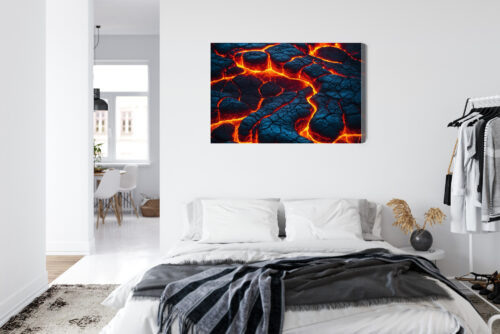Obraz na płótnie Wulkan Lawa Premium Canvas - obrazek 7