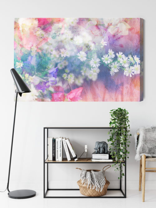 Obraz na płótnie Kwiaty Artystyczna kompozycja Premium Canvas - obrazek 9
