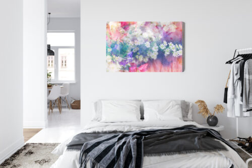 Obraz na płótnie Kwiaty Artystyczna kompozycja Premium Canvas - obrazek 7