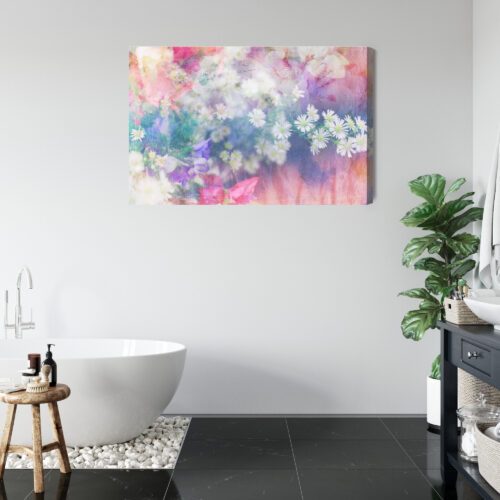Obraz na płótnie Kwiaty Artystyczna kompozycja Premium Canvas - obrazek 5