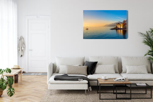 Obraz na płótnie Architektura Włoskie miasteczko Premium Canvas - obrazek 6