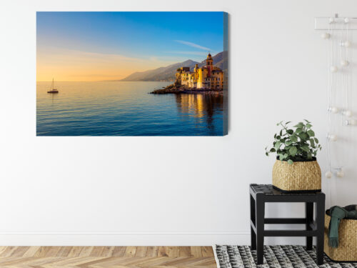 Obraz na płótnie Architektura Włoskie miasteczko Premium Canvas - obrazek 8