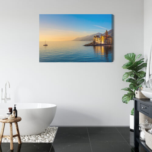 Obraz na płótnie Architektura Włoskie miasteczko Premium Canvas - obrazek 5