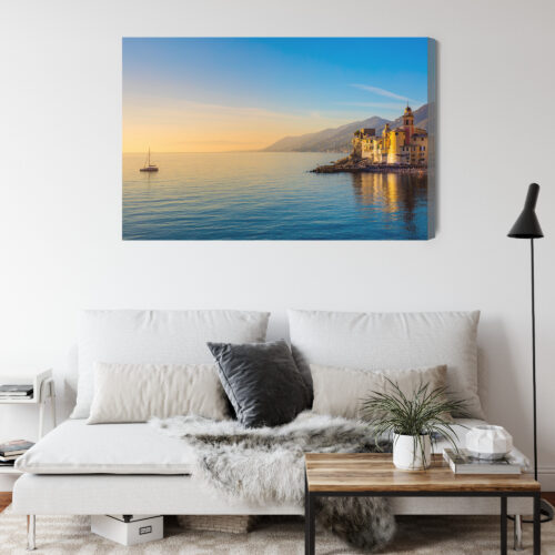 Obraz na płótnie Architektura Włoskie miasteczko Premium Canvas - obrazek 4