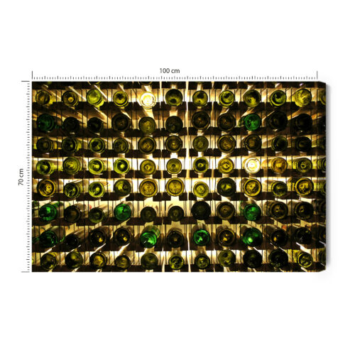 Obraz na płótnie Wino Butelki Premium Canvas