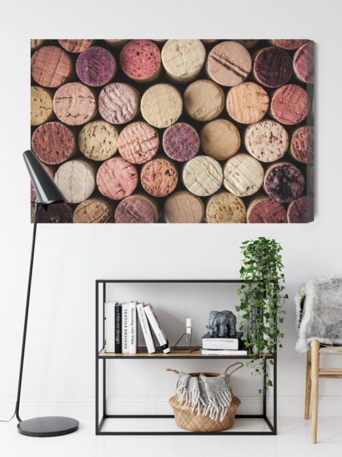 Obraz na płótnie Wino Korki Premium Canvas - obrazek 9