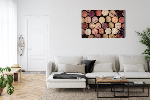 Obraz na płótnie Wino Korki Premium Canvas - obrazek 6