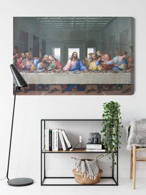 Obraz na płótnie Klasycyzm Ostatnia Wieczerza Leonarda da Vinci Premium Canvas - obrazek 9