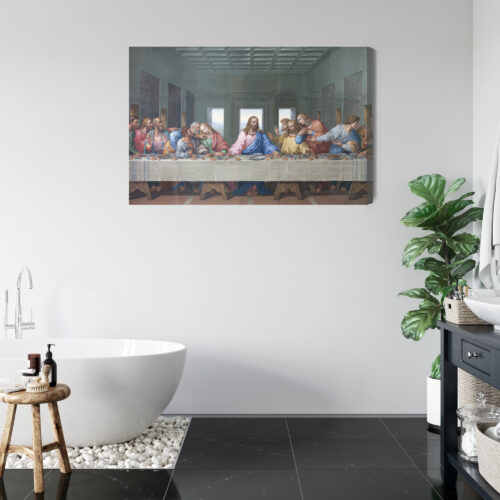 Obraz na płótnie Klasycyzm Ostatnia Wieczerza Leonarda da Vinci Premium Canvas - obrazek 5