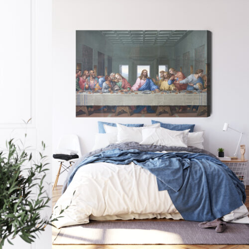 Obraz na płótnie Klasycyzm Ostatnia Wieczerza Leonarda da Vinci Premium Canvas - obrazek 3