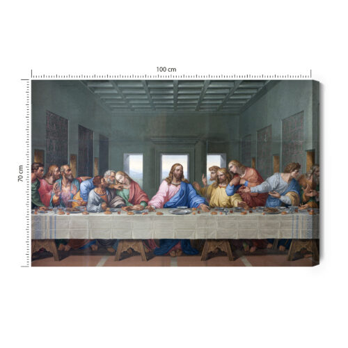Obraz na płótnie Klasycyzm Ostatnia Wieczerza Leonarda da Vinci Premium Canvas