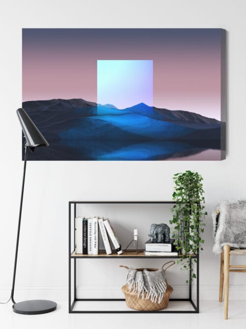 Obraz na płótnie Pejzaż Geometryczny portal Premium Canvas - obrazek 9