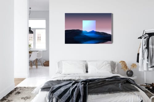 Obraz na płótnie Pejzaż Geometryczny portal Premium Canvas - obrazek 7
