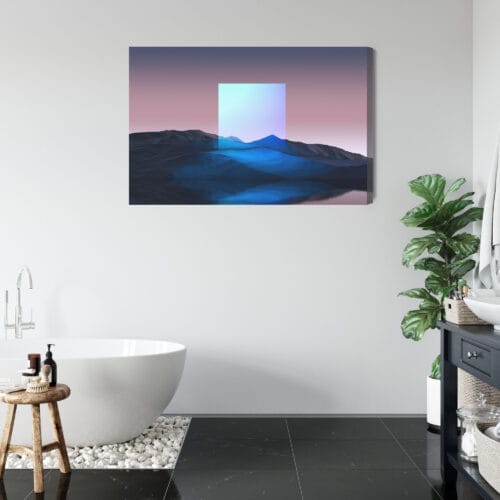 Obraz na płótnie Pejzaż Geometryczny portal Premium Canvas - obrazek 5