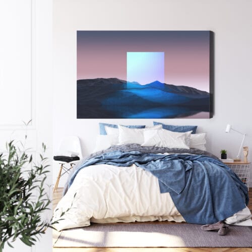 Obraz na płótnie Pejzaż Geometryczny portal Premium Canvas - obrazek 3