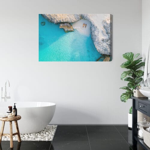 Obraz na płótnie Podróże Plaża z lotu ptaka Premium Canvas - obrazek 5
