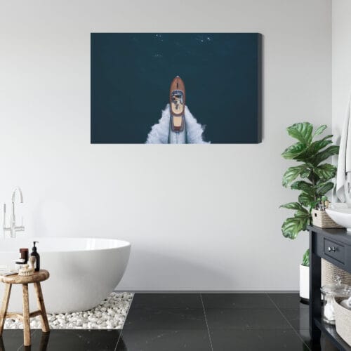 Obraz na płótnie Motoryzacja Luksusowa łódź motorowa Premium Canvas - obrazek 5