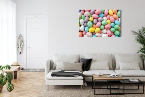 Obraz na płótnie Jedzenie Kolorowe drażetki cukierkowe Premium Canvas - obrazek 6