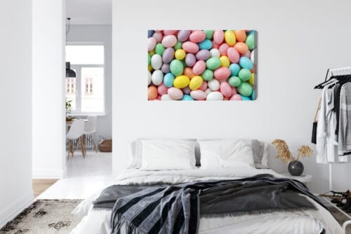 Obraz na płótnie Jedzenie Kolorowe drażetki cukierkowe Premium Canvas - obrazek 7