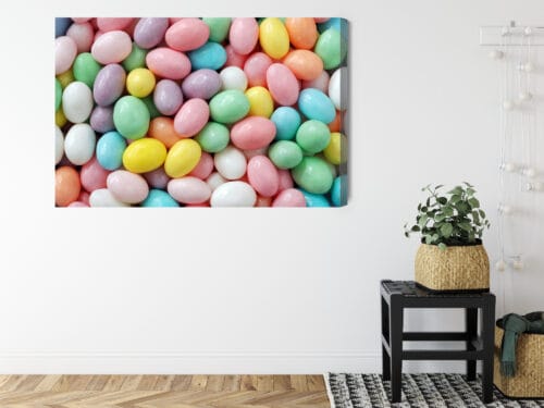 Obraz na płótnie Jedzenie Kolorowe drażetki cukierkowe Premium Canvas - obrazek 8